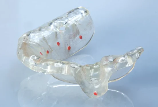 Radiographic guides with gutta-percha markers