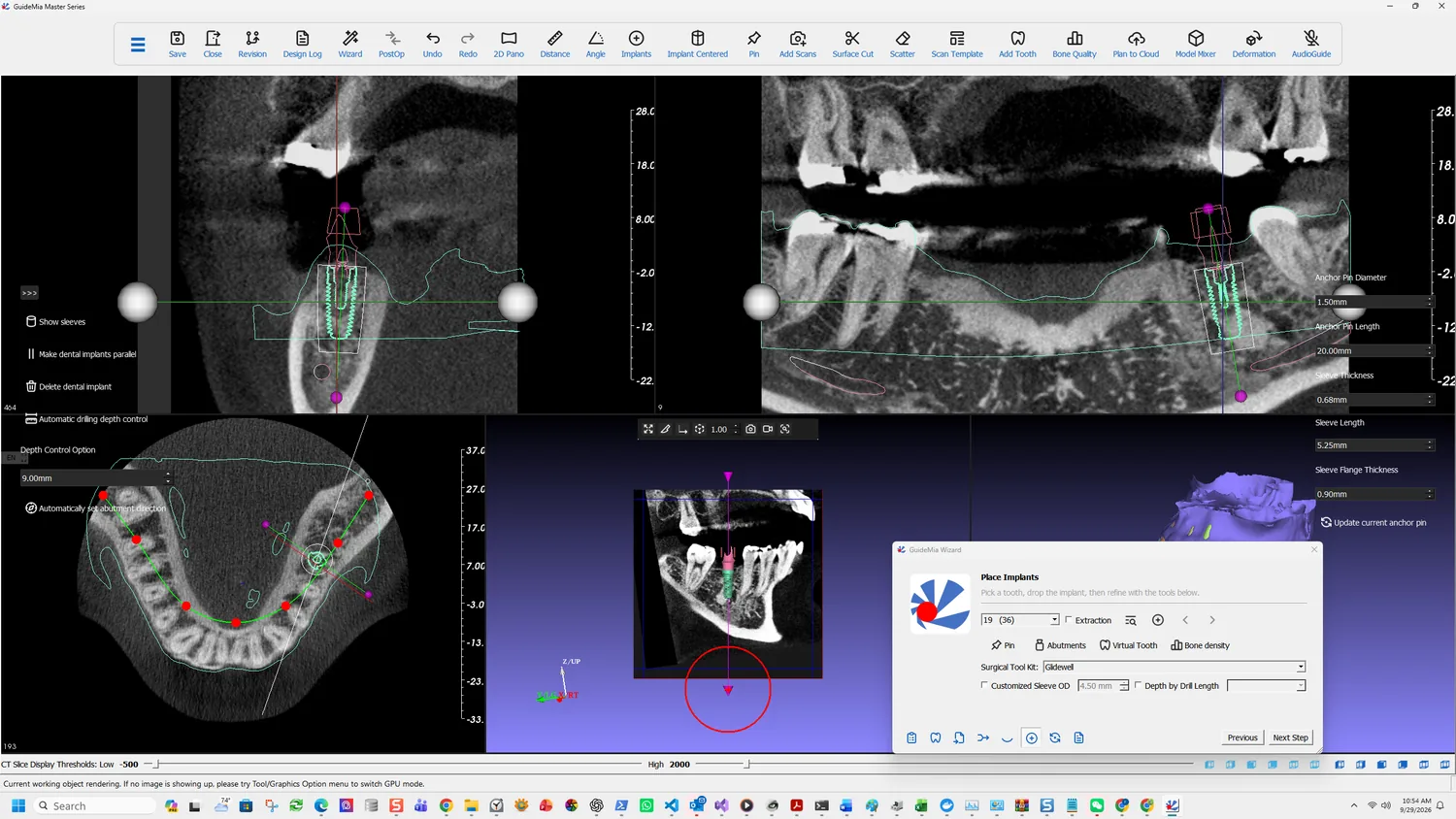 Inspecting the site in 3D