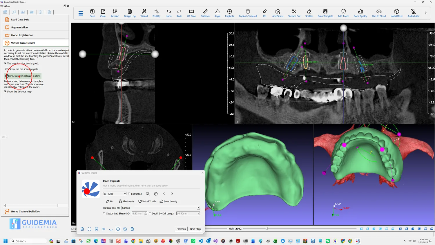 The Virtual Tissue Model page