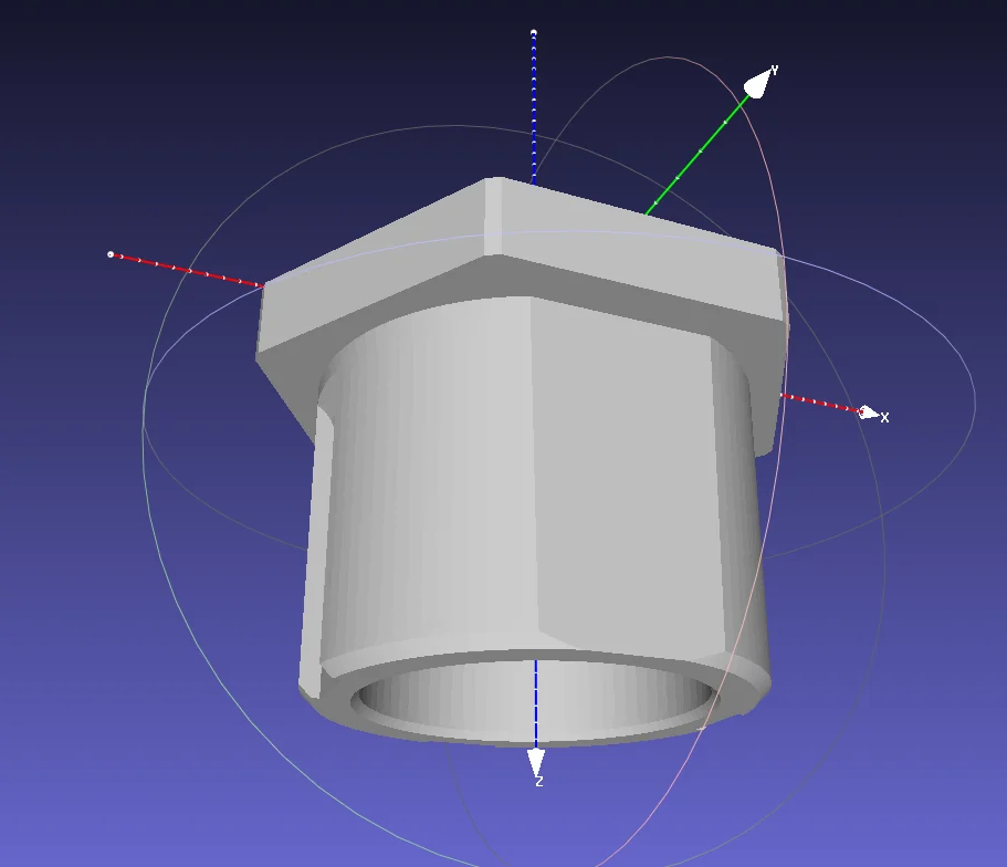 A custom sleeve model with the placement widget